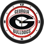 Georgia Bulldogs UGA NCAA 12In Collegiate Wall Clock
