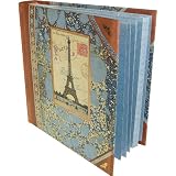Paris Blues Punch Studio Marbled Decorated Photo Album