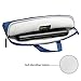 Evecase Laptop Dual Layer Soft Sleeve Bag Carrying Case Briefcase with Handle + Pouch Case and Mouse Pad for HP Stream 13 - Blue