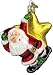 Swinging on a Star Santa Ornament