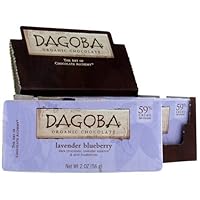 Lavender and Blueberries 59%, Dark Chocolate 12 Bars