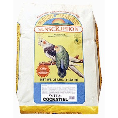 Sunseed Vita Cockatiel - 25 lbs