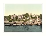 Windermere Bowness boat landing Lake District England, c. 1890s,
(S) Library Image