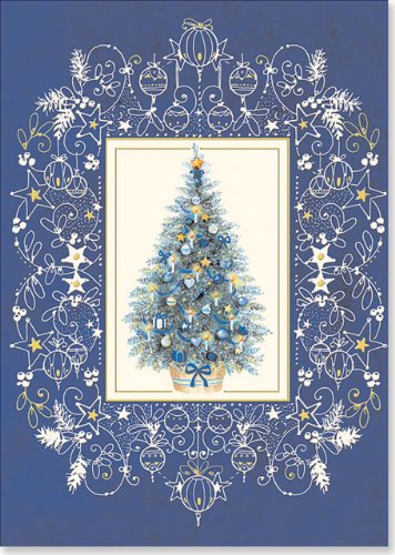 Ornamental Tree Holiday Boxed Cards (Christmas Cards, Holiday Cards, Greeting Cards) (Large Holiday Card Series)