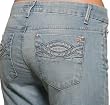 JOE's Jeans Berkley in Stardust Premium Denim 28 Lowrise Trousers Womens