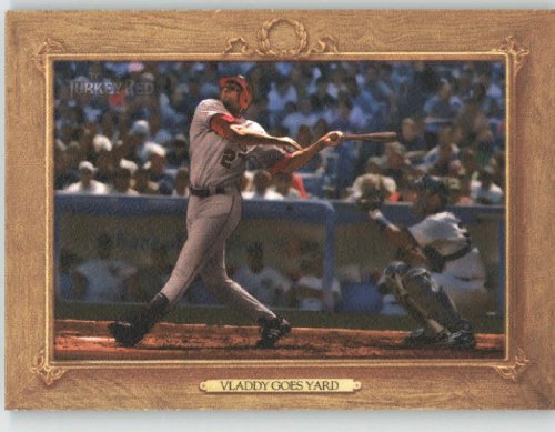 2007 Topps Turkey Red #116 Vladdy Goes Yard Vladimir Guerrero CL - Los Angeles Angels (Checklist) (Baseball Cards)