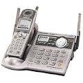 Panasonic GigaRange KX TG5571M 5.8 GHz DSS Expandable Cordless Phone with Answering System and Talking Caller ID