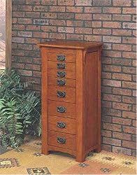 Mission Jewelry Armoire By Powell Furniture