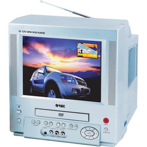Childrens Toyshop  Electronics : ORBIT Veda 10'' Portable TV with DVD Player (Mains / 12V) - Silver