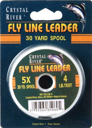 Crystal River Fly Line Leader 4 Lb