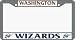 Washington Wizards License Plate Frame