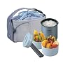 Metallic Stainless Vacuum Lunch Jar (Lavender)