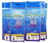 ProFish Sabiki Fishing Rigs Saltwater Gnats 12 Packs