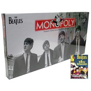 The Beatles Monopoly Game w  Free Yellow Submarine Playing Cards by 