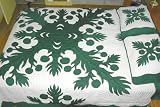 Review Kalama  / Breadfruit Comforter, Green/cream, King