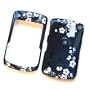 RIM Blackberry Curve 8300 8310 8320 8330 Snap On Protector Hard Case Image Cover Midnight Flowers