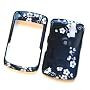 RIM Blackberry Curve 8300 8310 8320 8330 Snap-On Protector Hard Case Image Cover "Midnight Flowers" Design