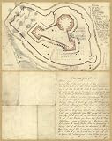 Sketch map of Camp Brentwood, Tennessee, while serving as quarters for the 86th and 104th regiments of the Illinois volunteers / Anson Smith. (Civil War Map Reprint: 28 x 36)
