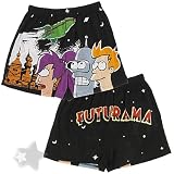 Futurama Black Boxer Shorts for Men