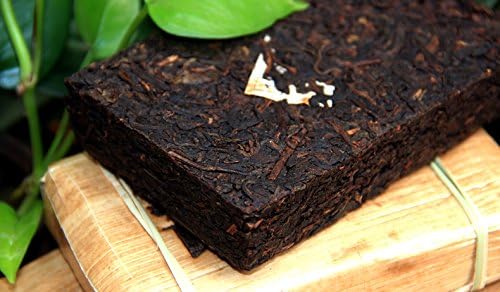 Menghai Classic Brick Tea Tastes 7581 Xishuang Banna, 250 G Cooked Tea on Sale Free Shipping