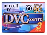 maxell DVM60SEN.3P MiniDVカセット 60分3巻パック