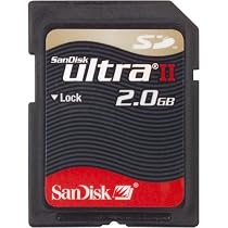 SanDisk SDSDH-2048-901 2 GB Ultra II Secure Digital Memory Card ( US Retail Package )