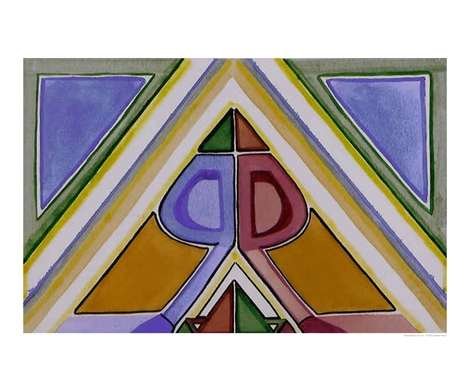 Futuristic Art Styles Giclee Poster Print by Darlene Navor, 20x16