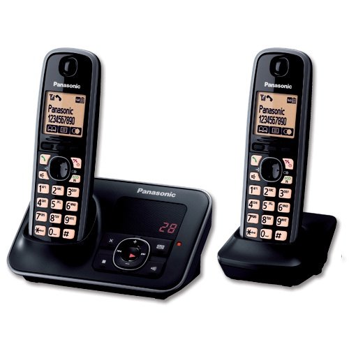 Panasonic KX-TG6622EB Twin Digital Cordless Phone 