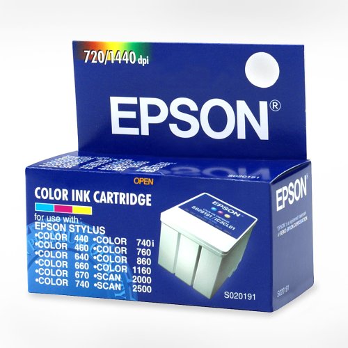 Epson S020191 Ink Cartridge for Epson Stylus color 440,640 ,660, 670, stylus scan 2000thumbnail