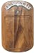 Wood Fleur De Lis Rectangle Cutting Board 16 1/4L x 10 1/4"W