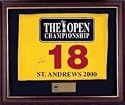Jack Nicklaus Hand Signed 2000 British Open Framed Flag