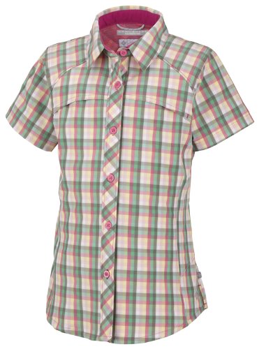 COLUMBIA Girl's Silver Ridge Plaid T Shirt MC pink taffy (Taille cadre: 164-176) chemise