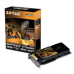 Zotac nVidia GeForce Grafikkarte GTS 250 AMP! (PCI-e, 1024MB GDDR3 Speicher, 2x DVI, TV-Out, 1 GPU)