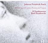 Johann Friedrich Fasch: Ouvertures in G minor, D minor and G major