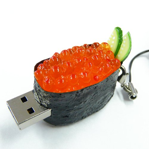 ソリッドアライアンス SushiDiskなの すとらっぷ いくら2GB SNIK-02G