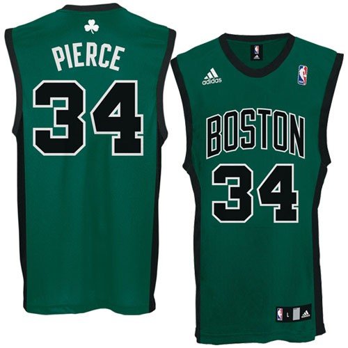 Adidas Boston Celtics Paul Pierce Replica Alternate Jersey