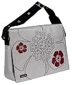17" Laurex Notebook/laptop/messenger Bag (Gray Silver Petal)