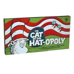 The Cat in the Hat Opoly Board Game