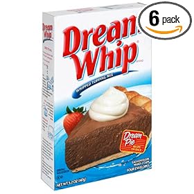 Dream Whip Whipped Topping Mix, 5.2-Ounce Boxes (Pack of 6)