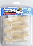 Riptide Realistic Shrimp 3 1/2" 6per pk Natural Shrimp