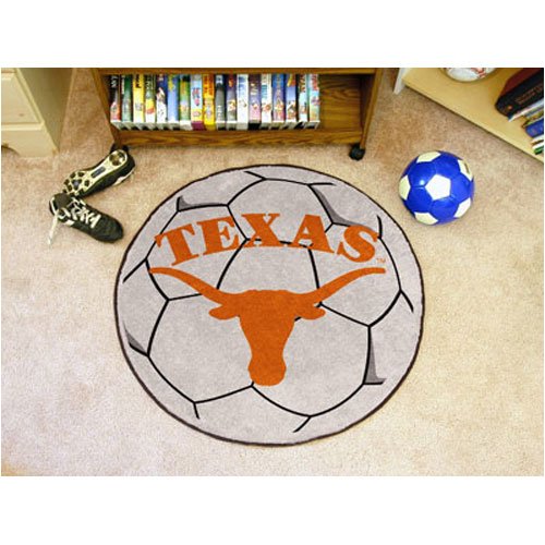 Buy University of Texas Soccer Ball Rug- 29 Round by Fanmats