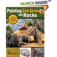 Painting Zoo Animals on Rocks