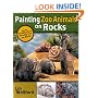 Painting Zoo Animals on Rocks
