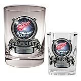 Detroit Red Wings 2008 Stanley Cup Champions Shot Glass