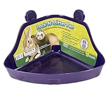 Ware Manufacturing Plastic Lock-N-Litter Pan for Small Pets, Colors May Vary
