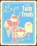 Enjoy Tasty Treats Sign, Size 12