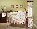 NoJo Alexis Garden 4 Piece Crib Set