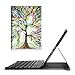 Fintie Keyboard Case for iPad Pro 9.7 - [Blade X1] Slim Shell Standing Cover with Magnetically Detachable Wireless Bluetooth Keyboard for iPad Pro 9.7 inch (2016 Version), Love Tree