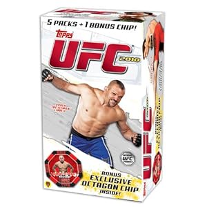 2010 Topps UFC Series 4 EXCLUSIVE Factory Sealed Blaster Box+Octagon Chip!