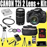 Canon EOS Rebel T2i - Digital camera - SLR - 18.0 Mpix - Canon EF-S 18-55mm ....